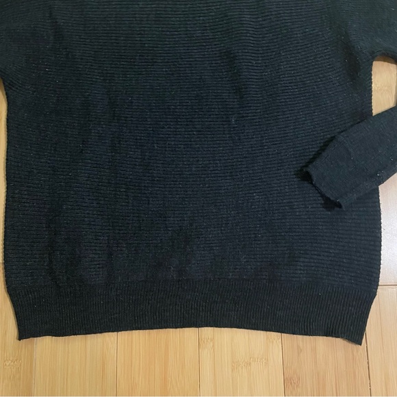 Philosophy Sweater Ribbed Size Medium Dark Grey - Picture 4 of 9